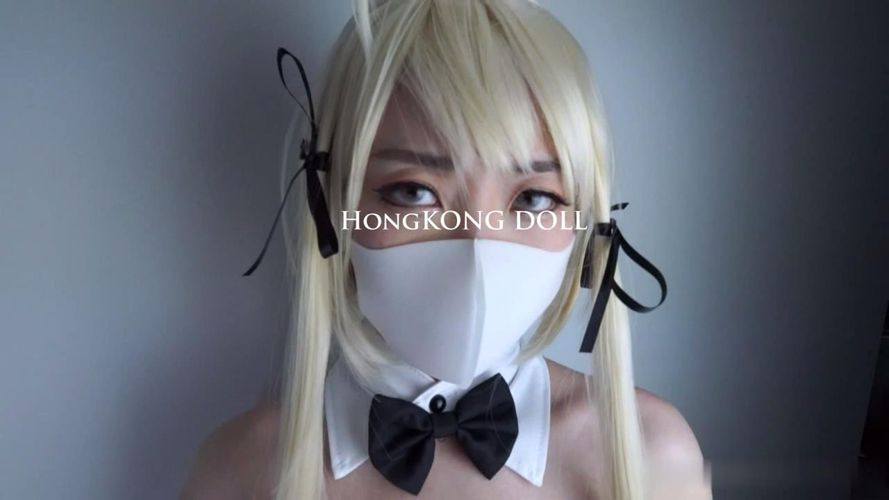 HongKongDoll – 穹妹的美好下午 從日上三竿做到黃昏日暮 25分鐘完整版 (戴套射 + 絲襪射)-av8d